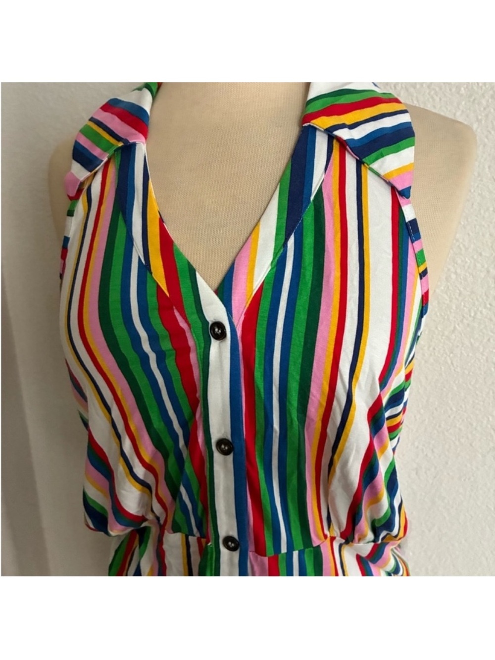 ModCloth rainbow romper - Picture 5 of 7